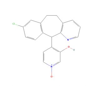 4-(8-Chloro-6,11-dihydro-5H-benzo[5,6]cyclohepta[1,2-b]pyridin-11-yl)-3-pyridinol 1-Oxide (CAS 1193725-75-5) - chemical struc