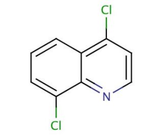 4,8-Dichloroquinoline (CAS 21617-12-9) - chemical structure image