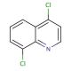 4,8-Dichloroquinoline (CAS 21617-12-9) - chemical structure image