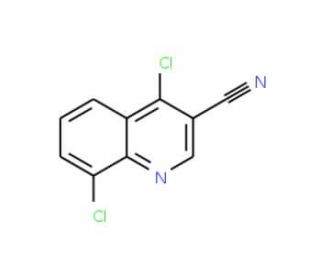 4,8-dichloroquinoline-3-carbonitrile - chemical structure image