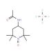 4-Acetamido-2,2,6,6-tetramethyl-1-oxopiperidinium Tetrafluoroborate (CAS 219543-09-6) - chemical structure image