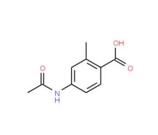 4-Acetamido-2-methylbenzoic acid (CAS 103204-69-9) - chemical structure image
