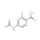 4-Acetamido-2-methylbenzoic acid (CAS 103204-69-9) - chemical structure image