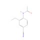4-Acetamido-3-ethylbenzonitrile (CAS 34921-76-1) - chemical structure image