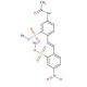 4-Acetamido-4'-nitrostilbene-2,2'-disulfonic Acid Disodium Salt 的分子结构, CAS编号: 78211-77-5 4-Acetamido-4′-nitrostilbene-2,2′-disulfonic Acid Disodium Salt (CAS 78211-77-5) - chemical structure image