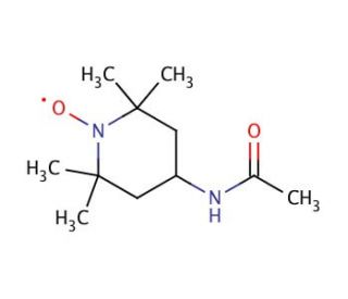 4-Acetamido-TEMPO, free radical (CAS 14691-89-5) - chemical structure image