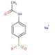 4-Acetamidobenzenesulfinic Acid Sodium Salt - chemical structure image
