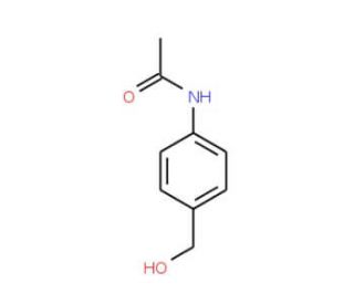 4-Acetamidobenzyl alcohol (CAS 16375-88-5) - chemical structure image
