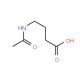 4-Acetamidobutyric acid (CAS 3025-96-5) - chemical structure image