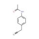 4-Acetamidophenylacetonitrile (CAS 25025-06-3) - chemical structure image