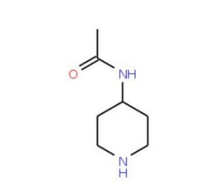 4-Acetamidopiperidine (CAS 5810-56-0) - chemical structure image