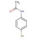 4-Acetamidothiophenol (CAS 1126-81-4) - chemical structure image