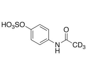4-Acetaminophen-d3 Sulfate (CAS 1020718-78-8) - chemical structure image