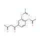 4-acetoacetyl-2-(acetyloxy)phenyl acetate - chemical structure image