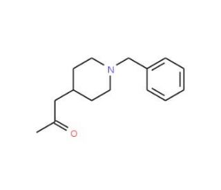 4-Acetonyl-1-benzylpiperidine (CAS 85704-16-1) - chemical structure image