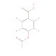 4-Acetoxy-2,3,5,6-tetrafluorobenzoic acid (CAS 83789-90-6) - chemical structure image