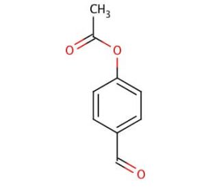 4-Acetoxybenzaldehyde (CAS 878-00-2) - chemical structure image