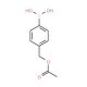 (4-Acetoxymethyl)phenylboronic acid (CAS 326496-51-9) - chemical structure image