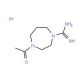 4-Acetyl-1,4-diazepane-1-carboximidamide hydroiodide (CAS 59784-53-1) - chemical structure image