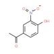 4-Acetyl-2-nitro-phenol (CAS 6322-56-1) - chemical structure image
