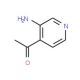 4-Acetyl-3-aminopyridine (CAS 13210-52-1) - chemical structure image