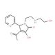 4-Acetyl-3-hydroxy-1-[2-(2-hydroxy-ethylamino)-ethyl]-5-pyridin-2-yl-1,5-dihydro-pyrrol-2-one (CAS 436088-90-3) - chemical st