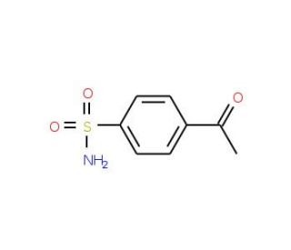 4-Acetyl-benzenesulfonamide (CAS 1565-17-9) - chemical structure image