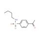 4-acetyl-N-butylbenzenesulfonamide - chemical structure image