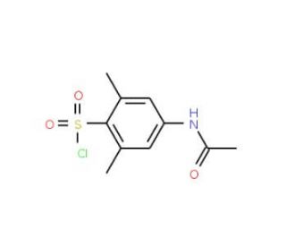 4-(acetylamino)-2,6-dimethylbenzenesulfonyl chloride - chemical structure image