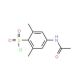 4-(acetylamino)-2,6-dimethylbenzenesulfonyl chloride - chemical structure image