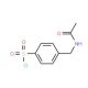 4-(Acetylamino-methyl)-benzenesulfonyl chloride (CAS 28073-51-0) - chemical structure image