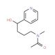 4-(Acetylmethylamino)-1-(3-pyridyl)-1-butanol (CAS 887352-16-1) - chemical structure image