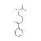 4-(Acetylmethylamino)-1-(3-pyridyl)-1-butanone (CAS 63551-23-5) - chemical structure image