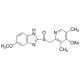 4-Acetyloxy Omeprazole - chemical structure image