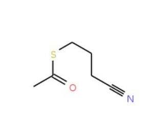 4-Acetylthiobutyronitrile (CAS 4781-82-2) - chemical structure image
