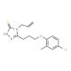 4-Allyl-5-[3-(4-chloro-2-methylphenoxy)propyl]-4H-1,2,4-triazole-3-thiol - chemical structure image
