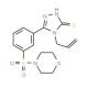 4-allyl-5-[3-(morpholin-4-ylsulfonyl)phenyl]-4H-1,2,4-triazole-3-thiol - chemical structure image