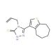4-Allyl-5-(5,6,7,8-tetrahydro-4H-cyclohepta-[b]thien-3-yl)-4H-1,2,4-triazole-3-thiol - chemical structure image