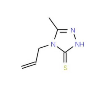 4-Allyl-5-methyl-4H-1,2,4-triazole-3-thiol - chemical structure image