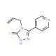 4-allyl-5-pyridin-4-yl-4H-1,2,4-triazole-3-thiol (CAS 90842-92-5) - chemical structure image
