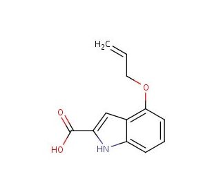 4-(allyloxy)-1H-indole-2-carboxylic acid - chemical structure image