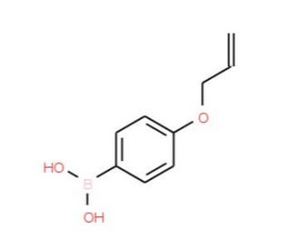[4-(allyloxy)phenyl]boronic acid (CAS 1117776-68-7) - chemical structure image