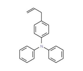 (4-Allylphenyl)diphenylamine (CAS 190334-80-6) - chemical structure image