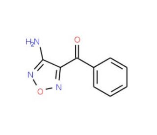 (4-Amino-1,2,5-oxadiazol-3-yl)(phenyl)methanone (CAS 38924-53-7) - chemical structure image