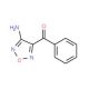 (4-Amino-1,2,5-oxadiazol-3-yl)(phenyl)methanone (CAS 38924-53-7) - chemical structure image