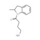 4-Amino-1-(2-methyl-2,3-dihydro-indol-1-yl)-butan-1-one - chemical structure image