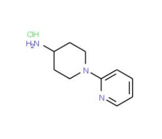 4-Amino-1-(2-pyridyl)piperidine hydrochloride - chemical structure image