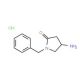 4-amino-1-benzylpyrrolidin-2-one hydrochloride - chemical structure image