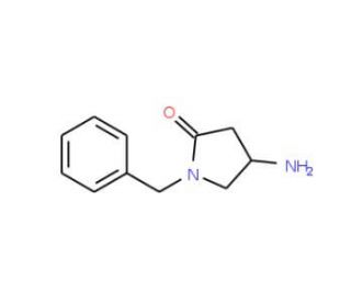 4-Amino-1-benzylpyrrolidin-2-one - chemical structure image