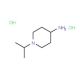 4-Amino-1-isopropyl-piperidine dihydrochloride (CAS 534596-29-7) - chemical structure image